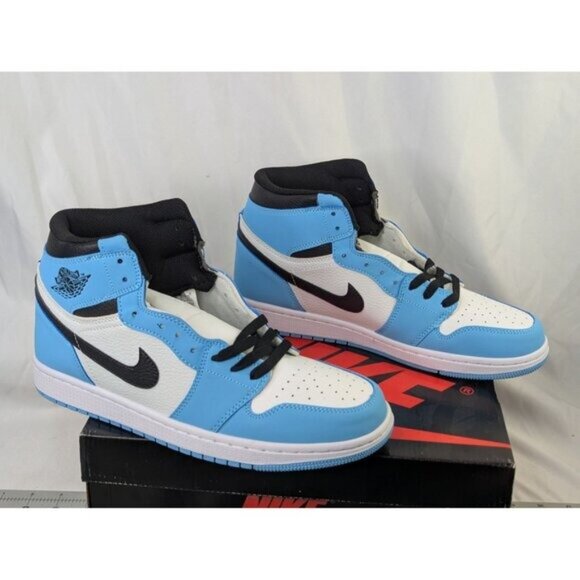 Air Jordan 1 Retro High OG University Blue‎ Black Size 11 Shoes main image 7